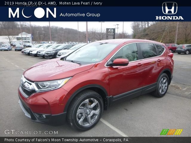 2019 Honda CR-V EX-L AWD in Molten Lava Pearl