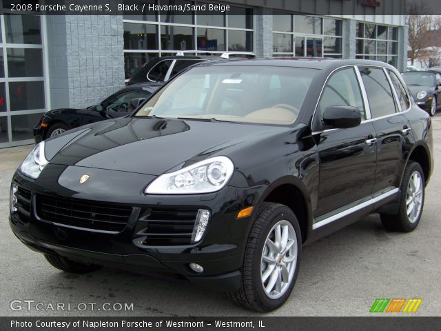 2008 Porsche Cayenne S in Black