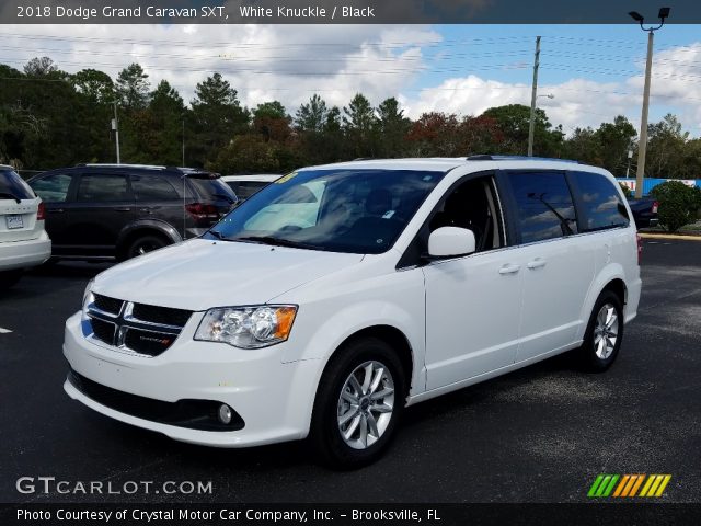 2018 Dodge Grand Caravan SXT in White Knuckle