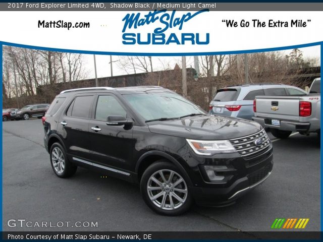 2017 Ford Explorer Limited 4WD in Shadow Black