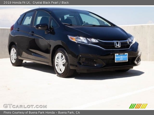 2019 Honda Fit LX in Crystal Black Pearl