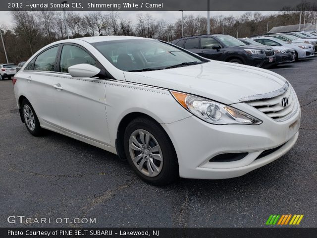 2012 Hyundai Sonata GLS in Shimmering White