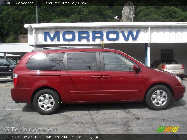 2008 Kia Sedona LX in Claret Red Metallic