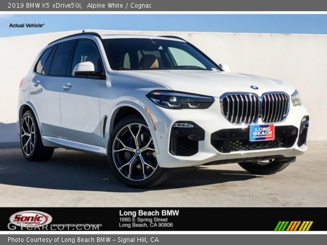 2019 BMW X5 xDrive50i in Alpine White