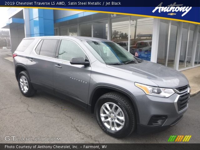 2019 Chevrolet Traverse LS AWD in Satin Steel Metallic