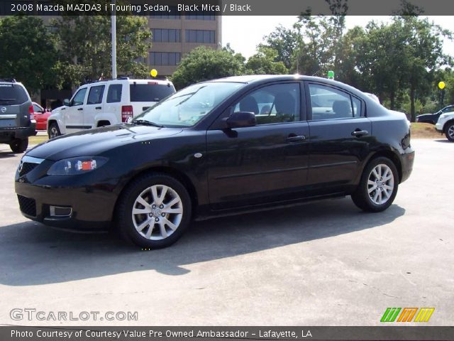 2008 Mazda MAZDA3 i Touring Sedan in Black Mica