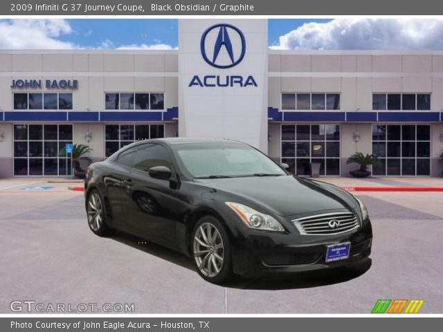 2009 Infiniti G 37 Journey Coupe in Black Obsidian