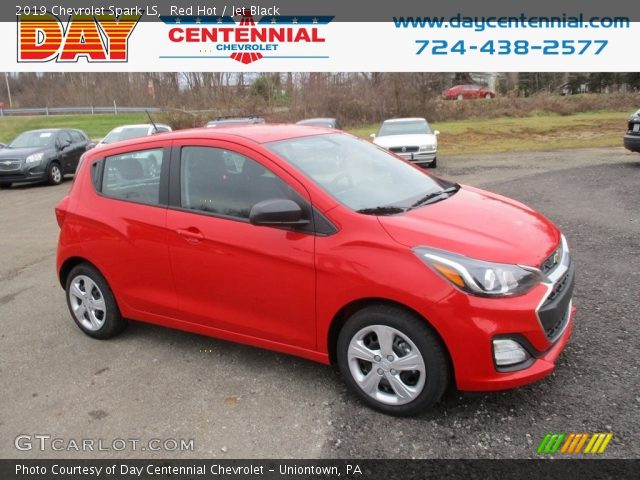 2019 Chevrolet Spark LS in Red Hot