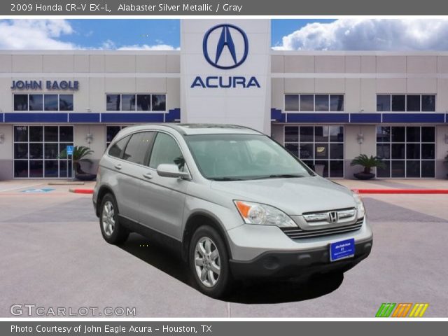 2009 Honda CR-V EX-L in Alabaster Silver Metallic