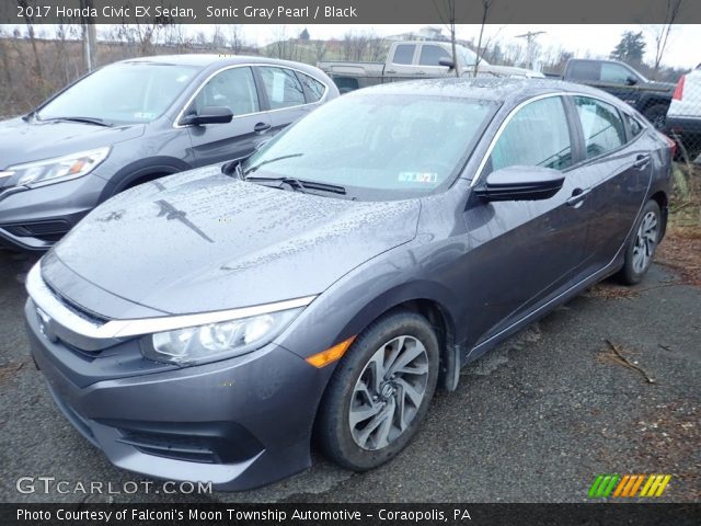 2017 Honda Civic EX Sedan in Sonic Gray Pearl