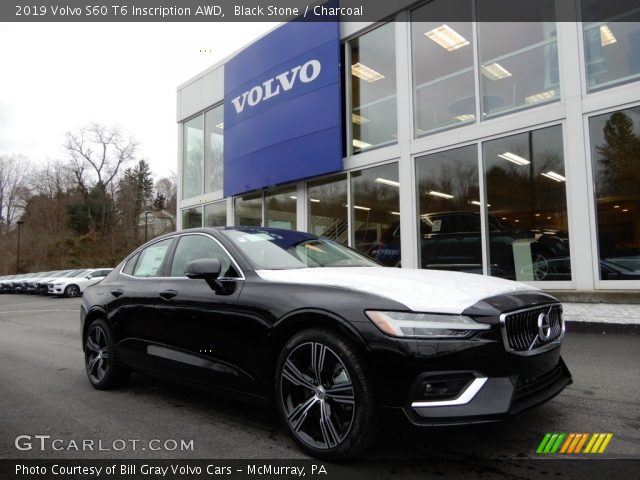 2019 Volvo S60 T6 Inscription AWD in Black Stone