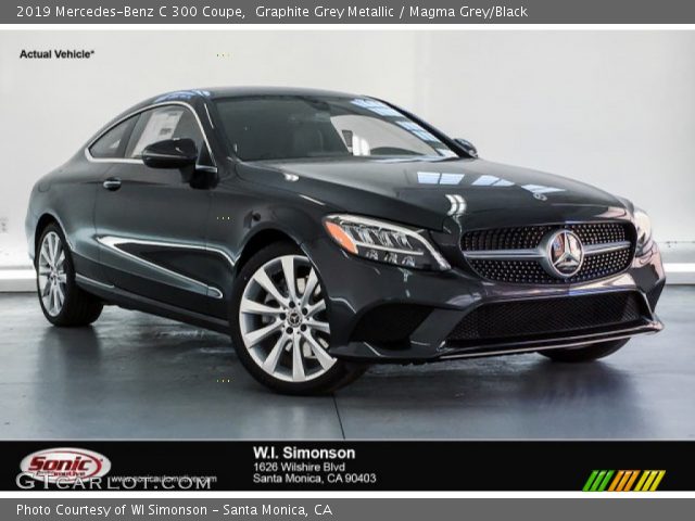 2019 Mercedes-Benz C 300 Coupe in Graphite Grey Metallic