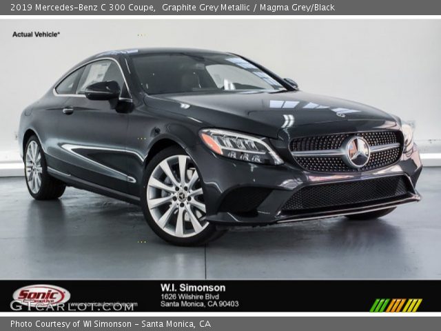 2019 Mercedes-Benz C 300 Coupe in Graphite Grey Metallic