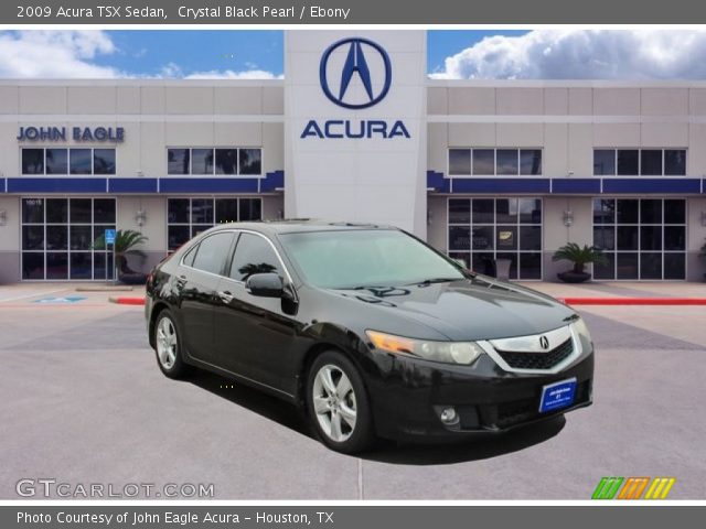 2009 Acura TSX Sedan in Crystal Black Pearl