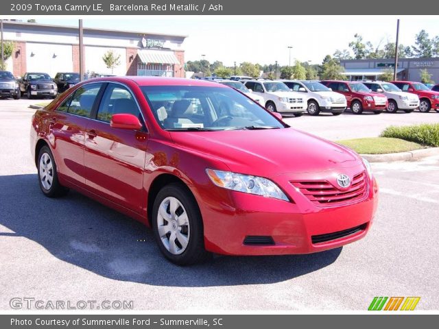2009 Toyota Camry LE in Barcelona Red Metallic
