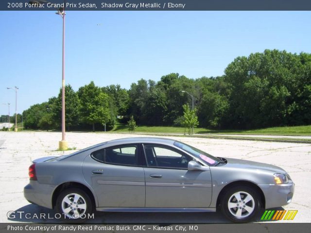2008 Pontiac Grand Prix Sedan in Shadow Gray Metallic