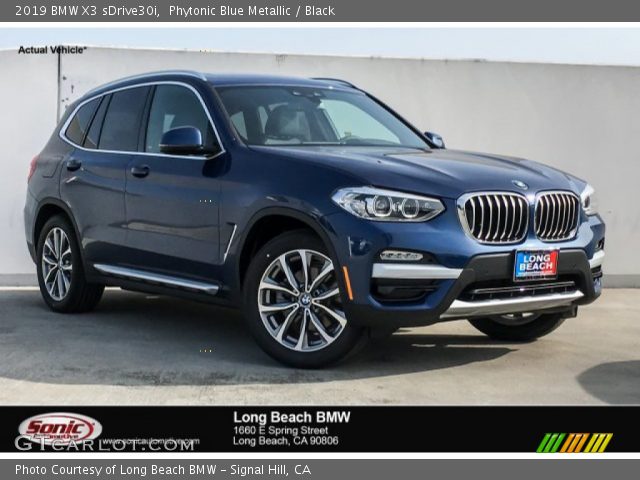 2019 BMW X3 sDrive30i in Phytonic Blue Metallic