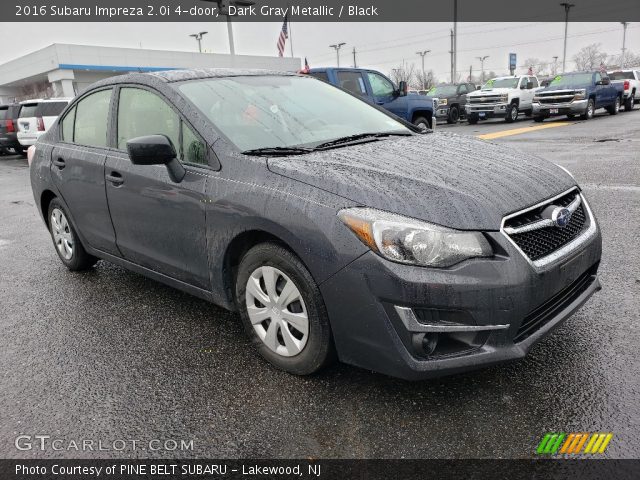 2016 Subaru Impreza 2.0i 4-door in Dark Gray Metallic