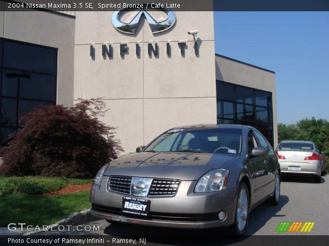 2004 Nissan Maxima 3.5 SE in Spirited Bronze