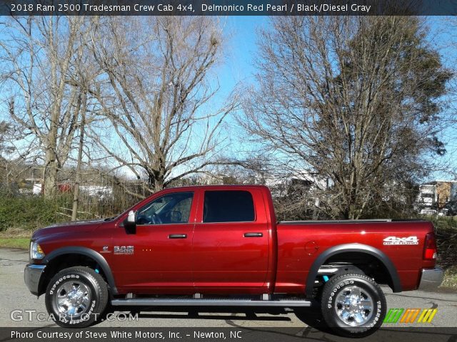 2018 Ram 2500 Tradesman Crew Cab 4x4 in Delmonico Red Pearl