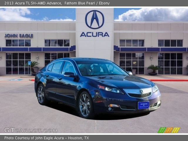 2013 Acura TL SH-AWD Advance in Fathom Blue Pearl