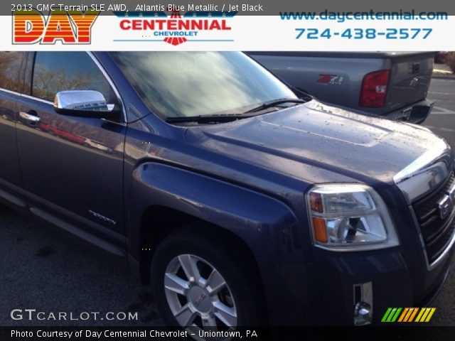 2013 GMC Terrain SLE AWD in Atlantis Blue Metallic