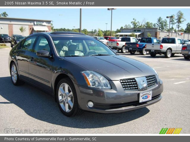 2005 Nissan Maxima 3.5 SE in Smoke Metallic