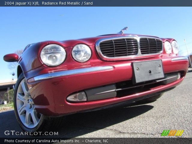 2004 Jaguar XJ XJ8 in Radiance Red Metallic