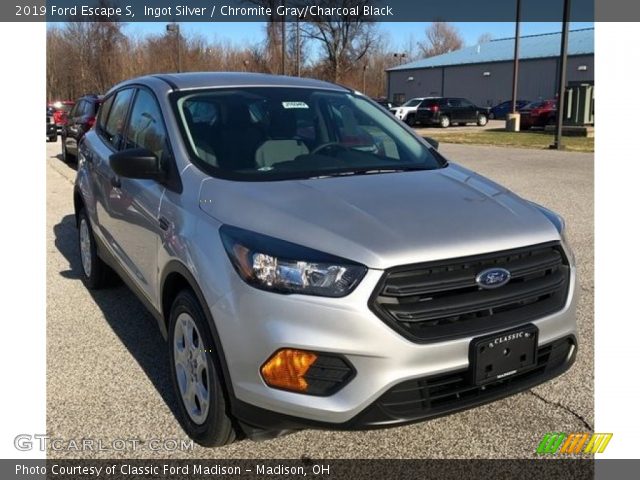 2019 Ford Escape S in Ingot Silver