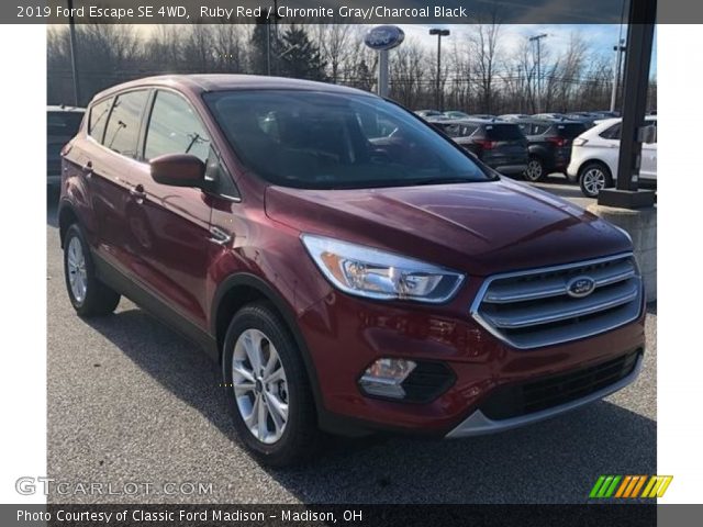 2019 Ford Escape SE 4WD in Ruby Red