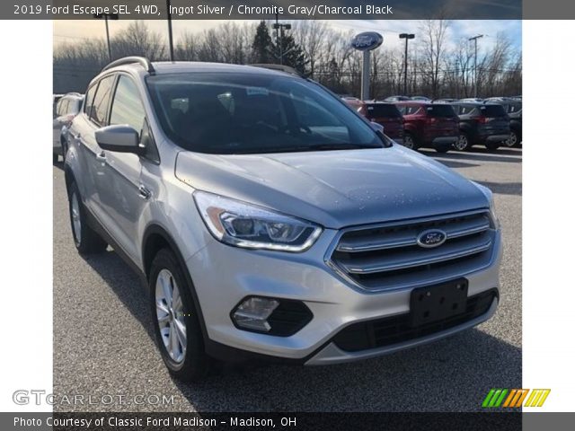 2019 Ford Escape SEL 4WD in Ingot Silver