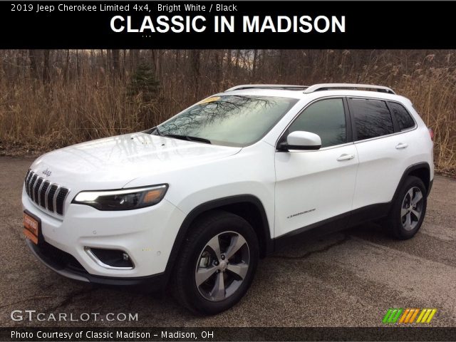 2019 Jeep Cherokee Limited 4x4 in Bright White