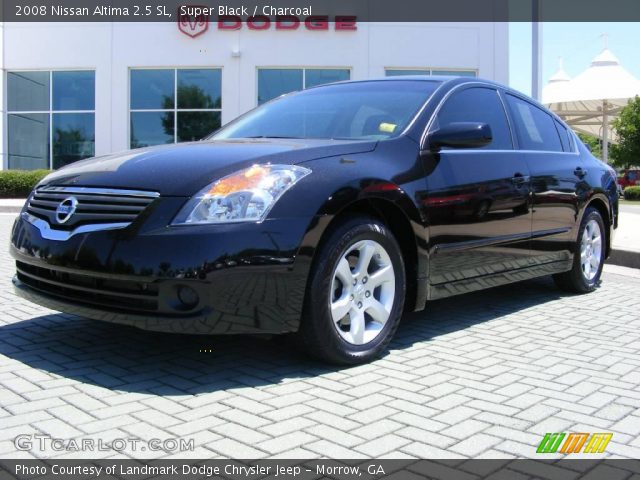 2008 Nissan Altima 2.5 SL in Super Black