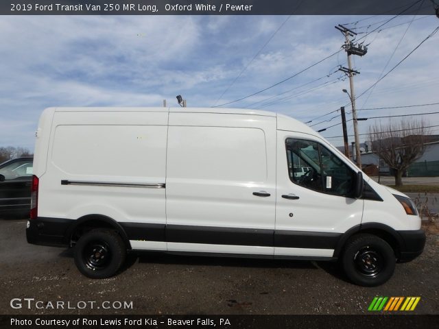 2019 Ford Transit Van 250 MR Long in Oxford White