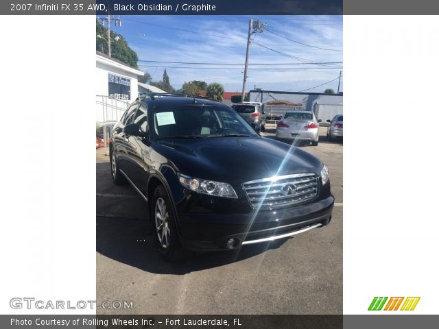 2007 Infiniti FX 35 AWD in Black Obsidian