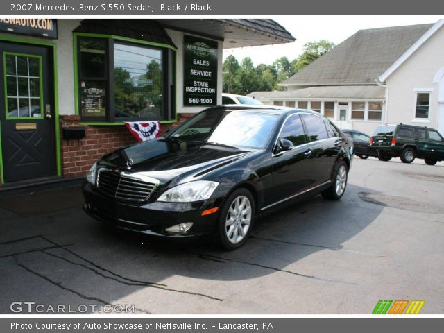 2007 Mercedes-Benz S 550 Sedan in Black