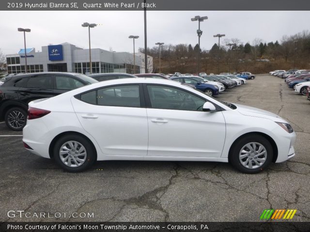 2019 Hyundai Elantra SE in Quartz White Pearl