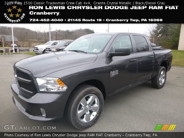 2019 Ram 1500 Classic Tradesman Crew Cab 4x4 in Granite Crystal Metallic