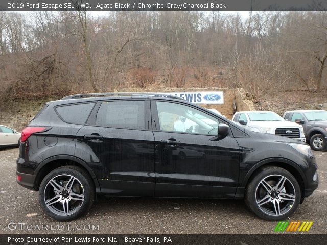 2019 Ford Escape SEL 4WD in Agate Black