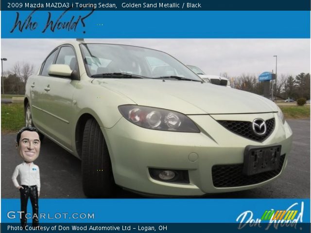 2009 Mazda MAZDA3 i Touring Sedan in Golden Sand Metallic