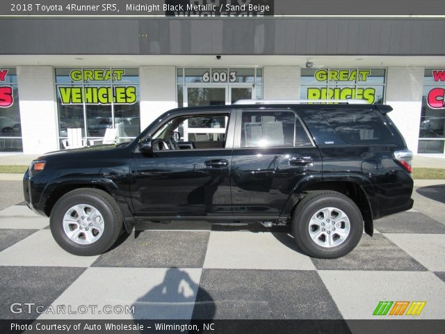 2018 Toyota 4Runner SR5 in Midnight Black Metallic