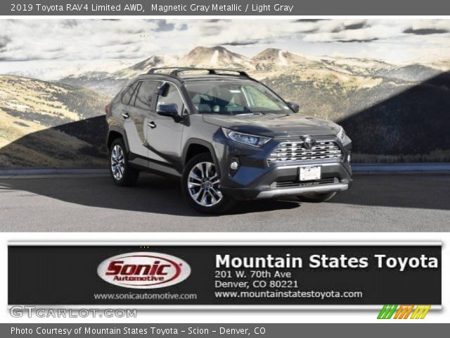 2019 Toyota RAV4 Limited AWD in Magnetic Gray Metallic