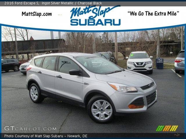 2016 Ford Escape S in Ingot Silver Metallic