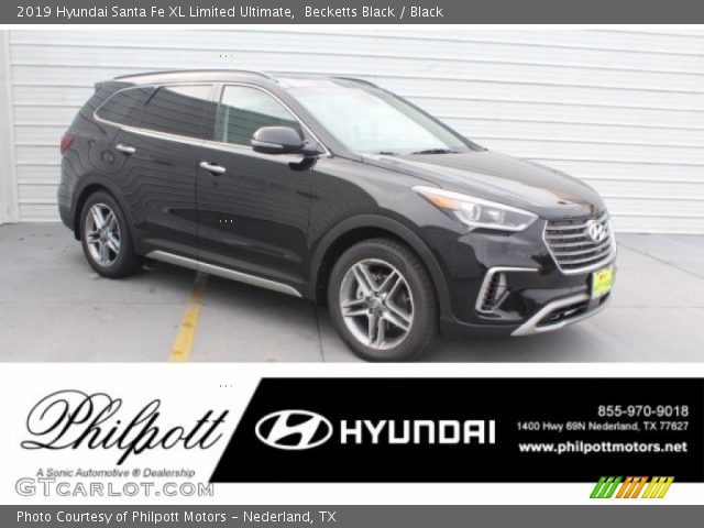 2019 Hyundai Santa Fe XL Limited Ultimate in Becketts Black