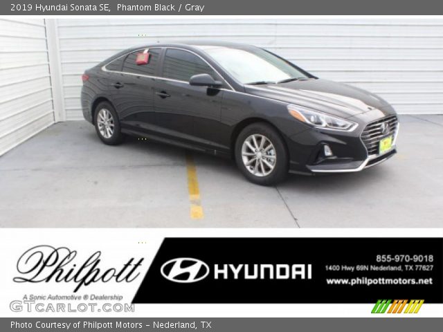 2019 Hyundai Sonata SE in Phantom Black