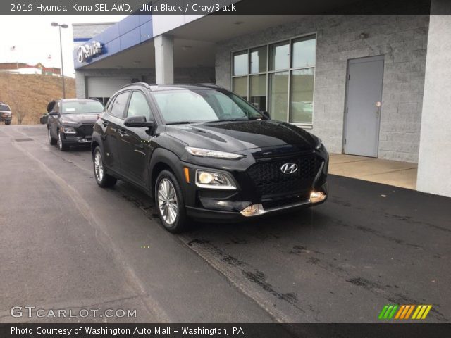 2019 Hyundai Kona SEL AWD in Ultra Black