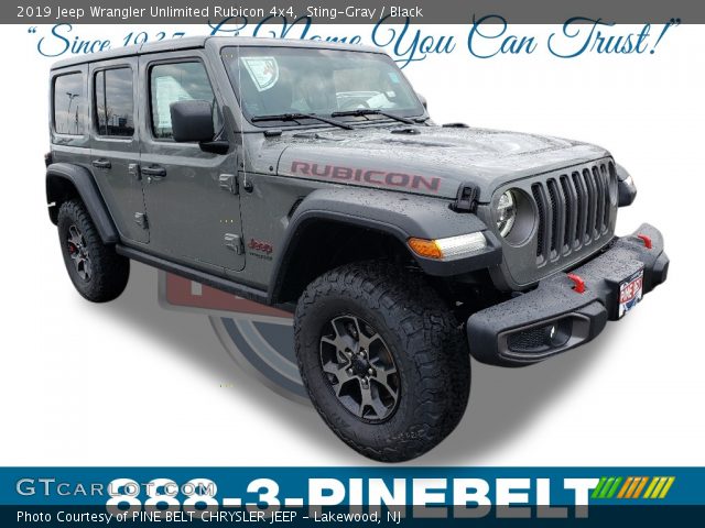 2019 Jeep Wrangler Unlimited Rubicon 4x4 in Sting-Gray