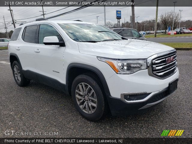 2018 GMC Acadia SLE AWD in Simmit White