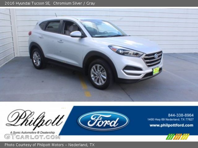 2016 Hyundai Tucson SE in Chromium Silver