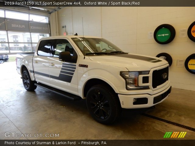 2019 Ford F150 XLT Sport SuperCrew 4x4 in Oxford White